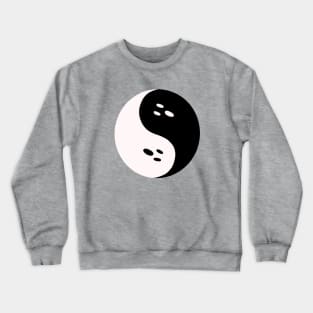 Spooky Yin Yang Crewneck Sweatshirt